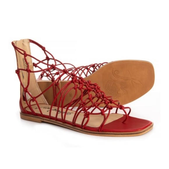 Artful Gladiator Knotted Free People Sandals - Picture 2 of 7